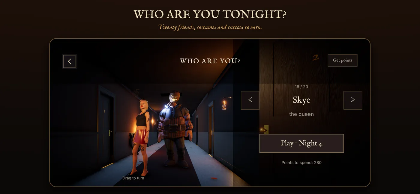 Sideways: Who are you? Skye, the queen, and the Host behind her